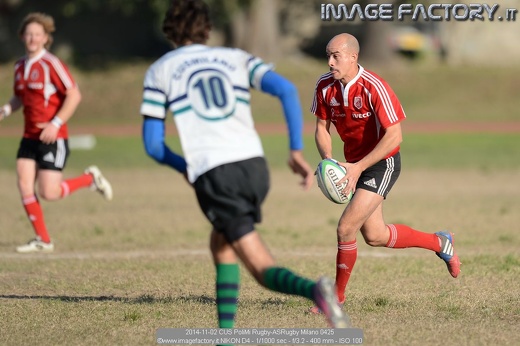 2014-11-02 CUS PoliMi Rugby-ASRugby Milano 0425